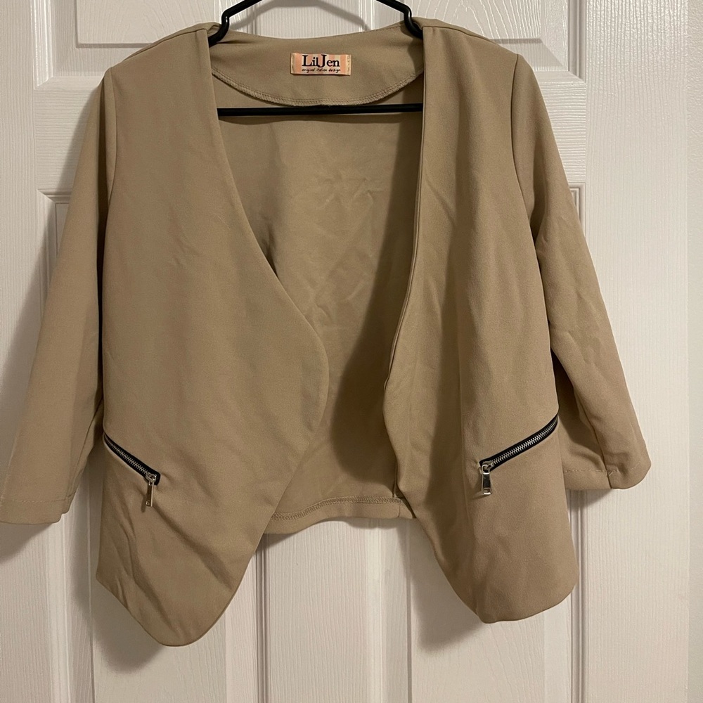 Beige blazer